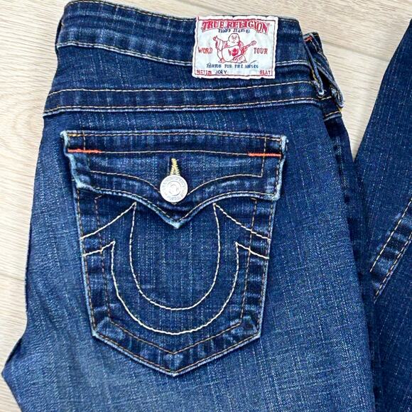 True Religion JOEY MID RISE BIG T FLARE JEAN
Womens Jeans Sz 31 - Picture 2 of 10
